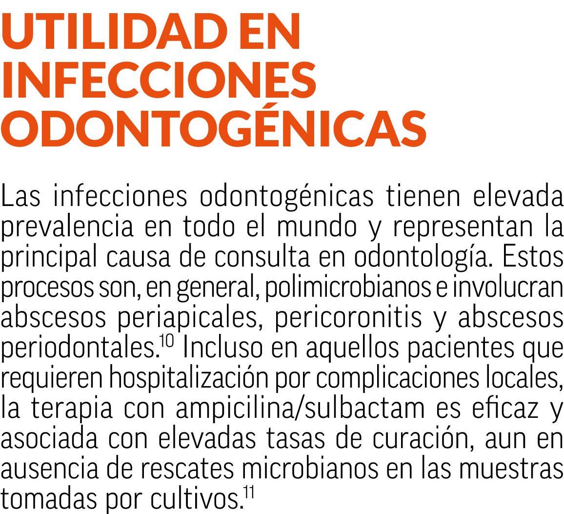 Utilidad en infecciones odontog nicas Las infecciones odontog nicas tienen elevada prevalencia en todo el mundo y rep...