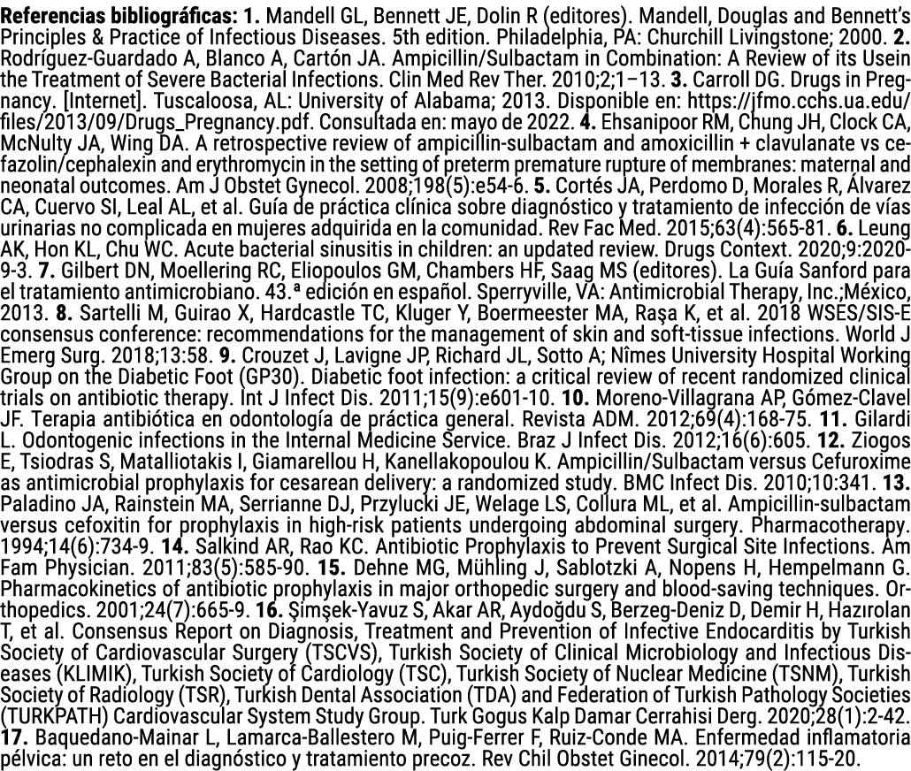 Referencias bibliogr ficas: 1. Mandell GL, Bennett JE, Dolin R (editores). Mandell, Douglas and Bennett’s Principles ...